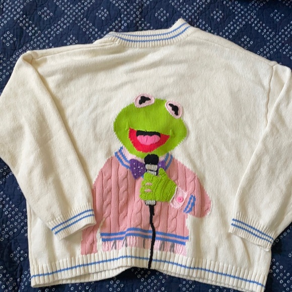 Zara | Sweaters | Zara Muppets Kermit 